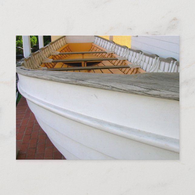 Boat vid Matitime Museum Vykort (Framsida)