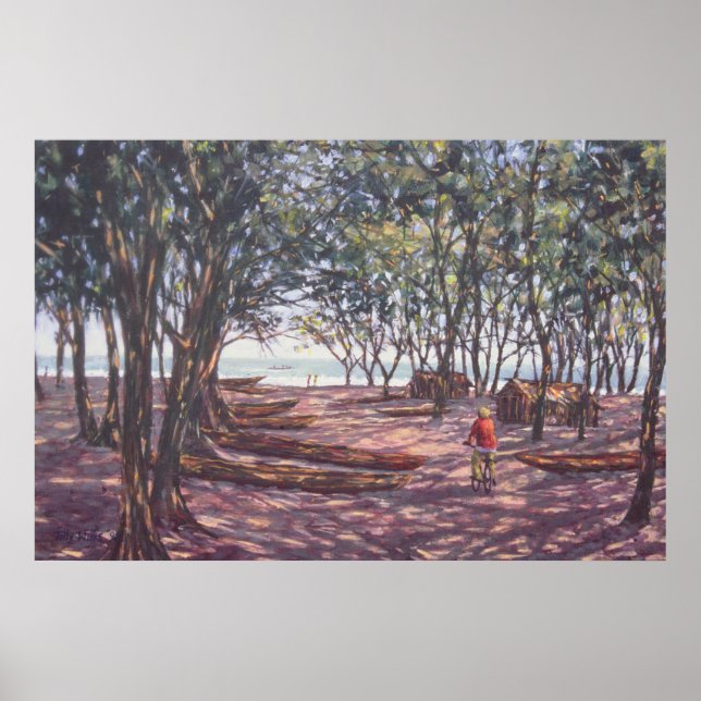 Boat Yard Kafountine 1998 Poster (Framsidan)