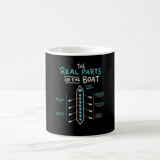 Boatens verkliga delar kaffemugg (Center)