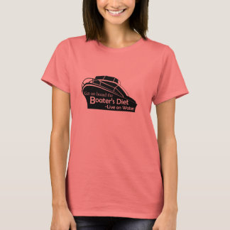 Boater's Diet - vit Tee