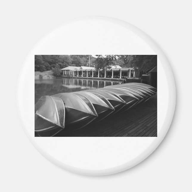 Boathouse Central Park Magnet (Framsidan)