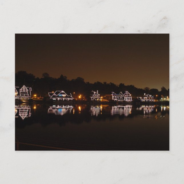 Boathouse Row Vykort (Framsida)