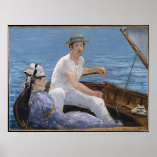 Boating - Edouard Manet Poster