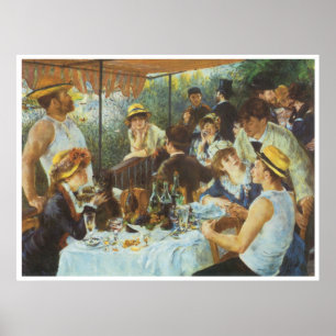 Boating Party, 1881 Poster