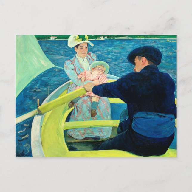 Boating Party av Mary Cassatt Vykort (Framsida)