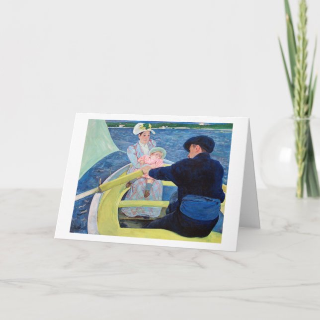 Boating Party, Mary Cassatt Kort (Framsida)