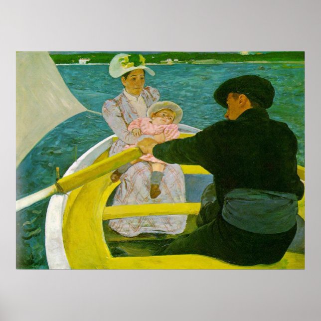 Boating Party, Mary Cassatt Poster (Framsidan)