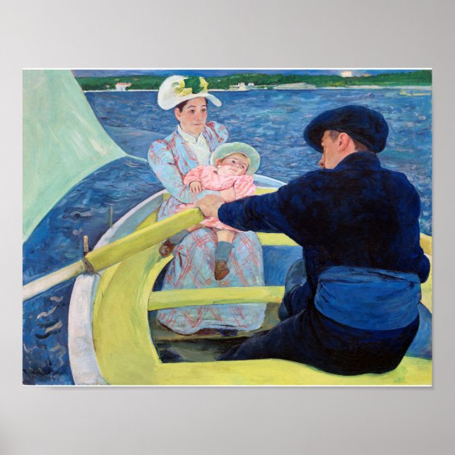 Boating Party, Mary Cassatt Poster (Framsidan)
