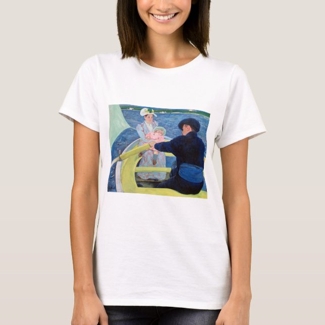 Boating Party, Mary Cassatt T Shirt (Framsida)