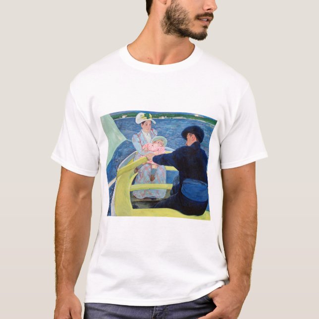 Boating Party, Mary Cassatt T Shirt (Framsida)