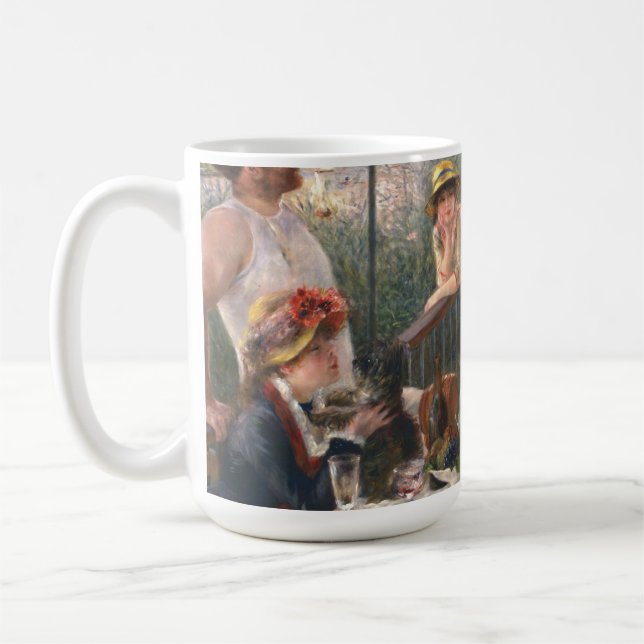 Boating Party Pierre Auguste Renoir Kaffemugg (Vänster)