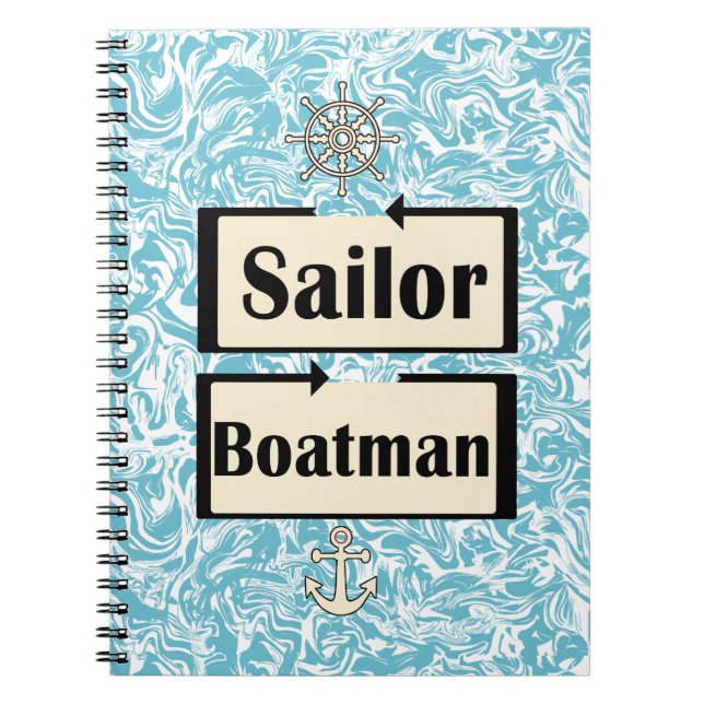 Boatman Anteckningsbok (Framsidan)