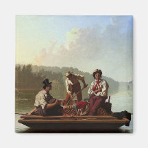 Boatmen vid Missouri River