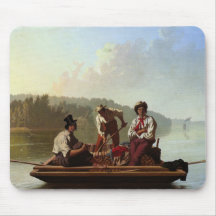 Boatmen vid Missouri River