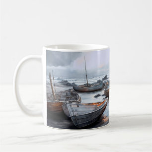 Boats Ashore Kaffemugg