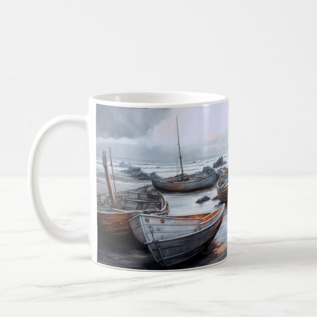 Boats Ashore Kaffemugg (Vänster)