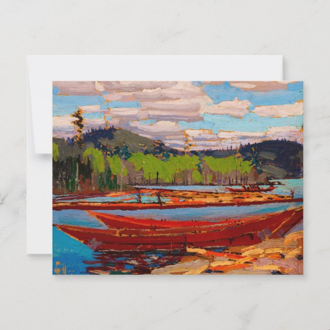 Boats av Tom Thomson (1916) (Framsida)