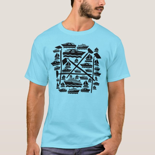 Boats & Hoes T-Shirt (Framsida)
