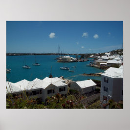Boats i Bermuda Poster