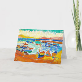 Boats i Collioure | Andre Derain | Kort