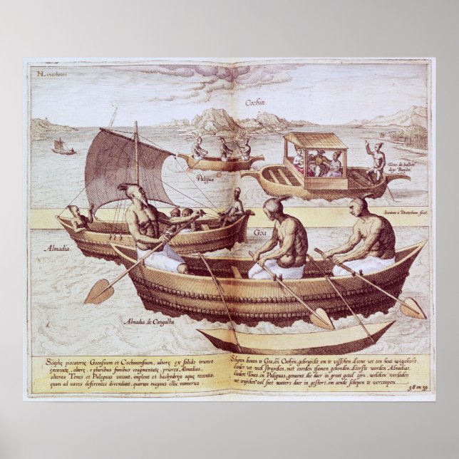 Boats i Goa Poster (Framsidan)