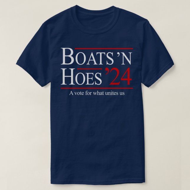 Boats N Hoes 2024 T Shirt (Design framsida)