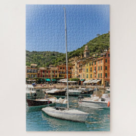 Boats of Portofino, Italien - 20 x 30 tum Pussel