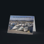 Boats Personlig Son Birthday Kort<br><div class="desc">Kortbåtar med hälsningsfödelsekort. Anpassa det här födelsedagskortet med valfri text och skriv sedan ut det och skicka det till dig eller ladda ned det direkt till din mobila enhet. Om du behöver hjälp med att anpassa kontaktar du oss genom länken på den här sidan. Marina personligs son-födelsedagskort som du kan...</div>