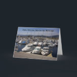 Boats Personlig Son Birthday Kort<br><div class="desc">Kortbåtar med hälsningsfödelsekort. Anpassa det här födelsedagskortet med valfri text och skriv sedan ut det och skicka det till dig eller ladda ned det direkt till din mobila enhet. Om du behöver hjälp med att anpassa kontaktar du oss genom länken på den här sidan. Marina personligs son-födelsedagskort som du kan...</div>