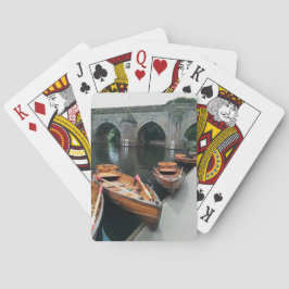 Boats vid floden Durham Casinokort