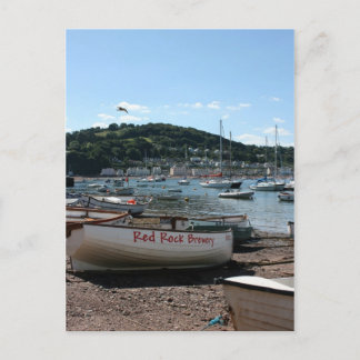 Boats vid Teignmouth Devon UK Vykort
