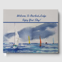 Boats Watercolor Rental Egendom