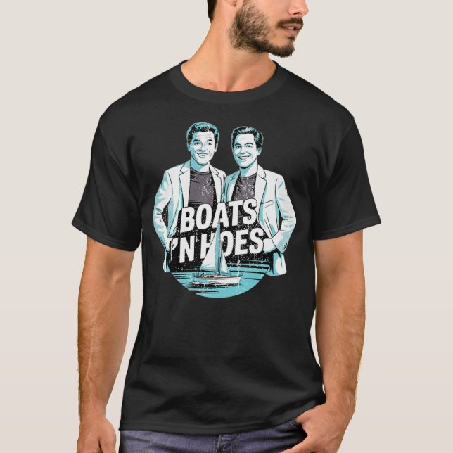 Boatsn Hoes Tribute T Shirt (Framsida)