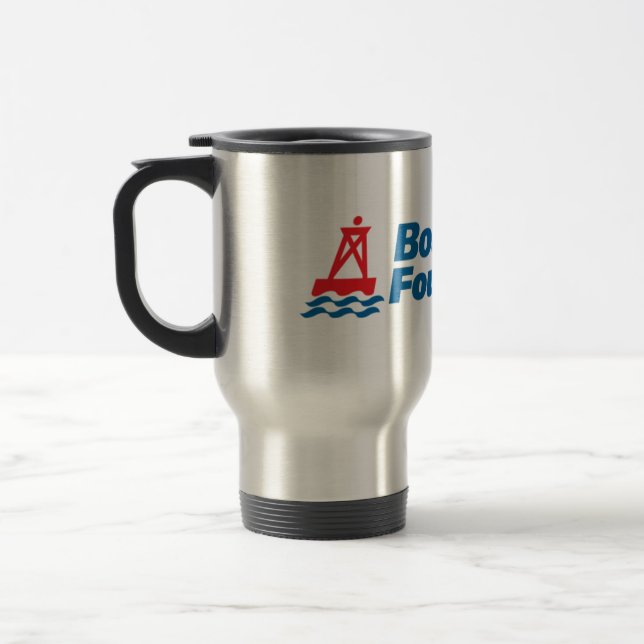 BoatUS travel mug Resemugg (Vänster)