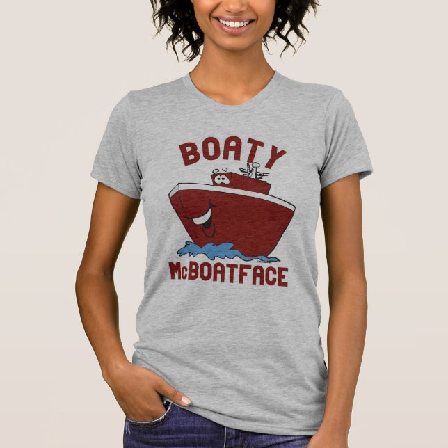 Boaty McBoatface T Shirt (Framsida)