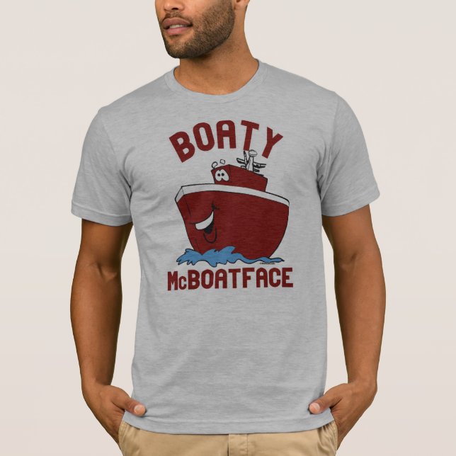 Boaty McBoatface T-shirt (Framsida)