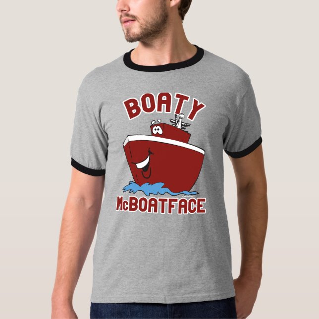 Boaty McBoatface Tee Shirt (Framsida)