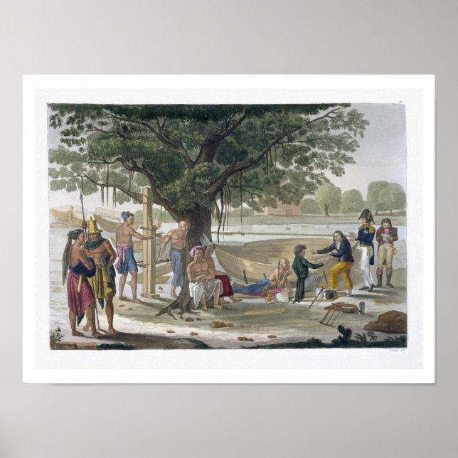 Boatyard nära Kupang, Timor, plats 9 från Le Cost Poster (Framsidan)