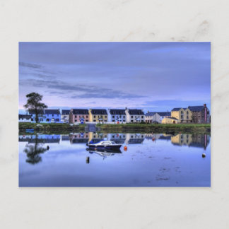 Boatyard Refltions Vykort