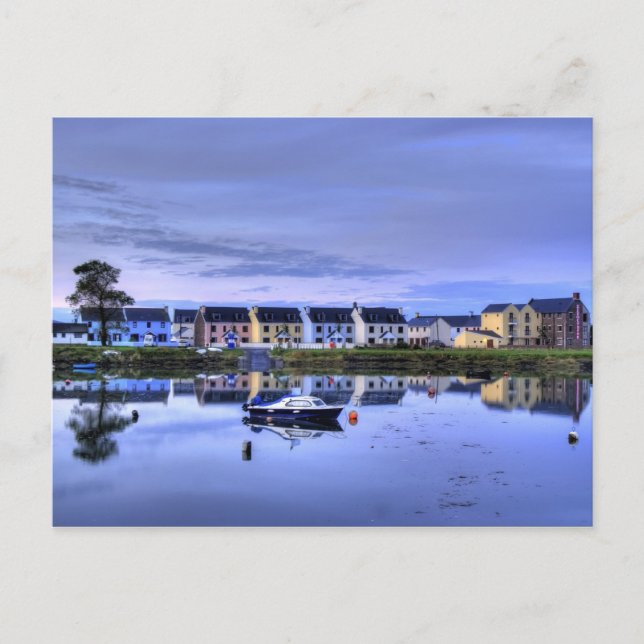 Boatyard Refltions Vykort (Framsida)