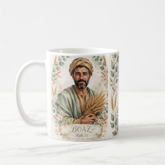 Boaz - A Kind & Noble Redeemer - Ruth 2:14 KJV Kaffemugg