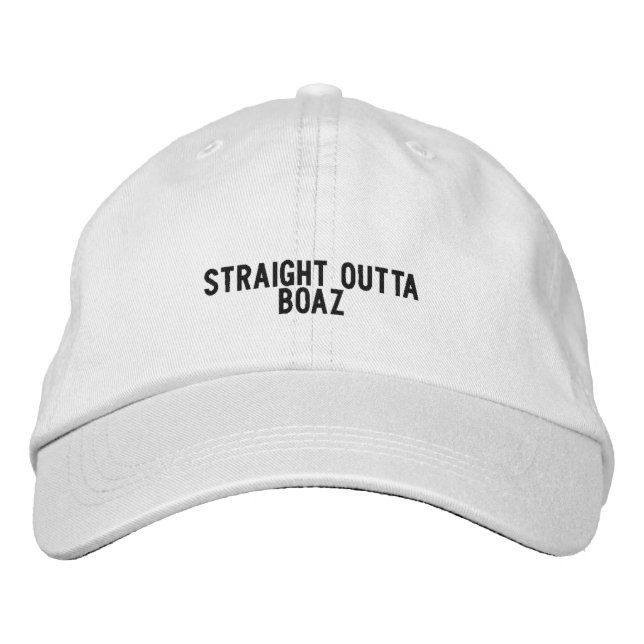 Boaz Alabama Hat Broderad Keps (Framsida)