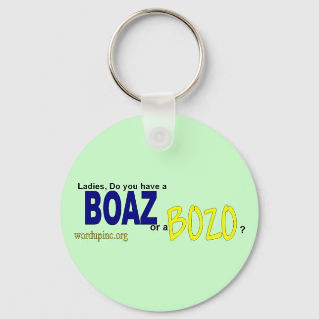 Boaz Keychain Nyckelring (Framsida)
