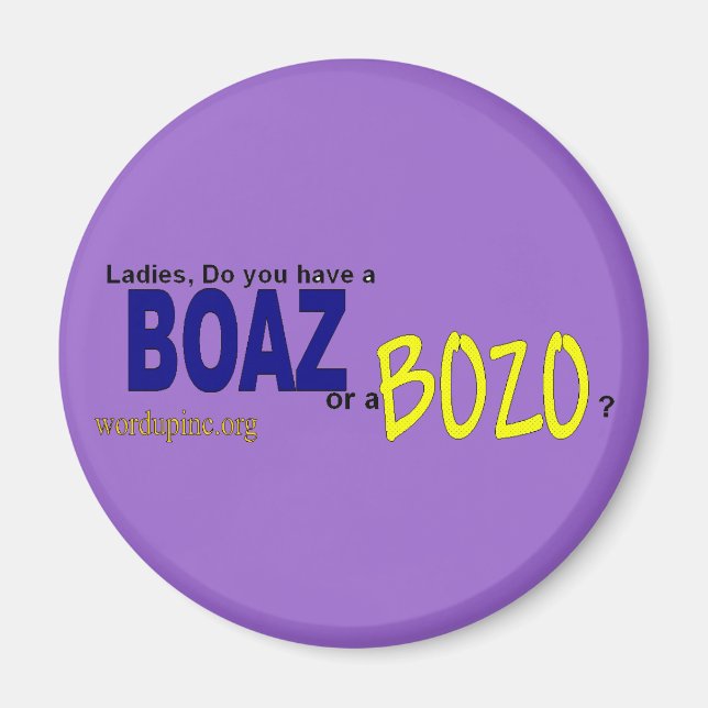 Boaz Magnet (Framsidan)