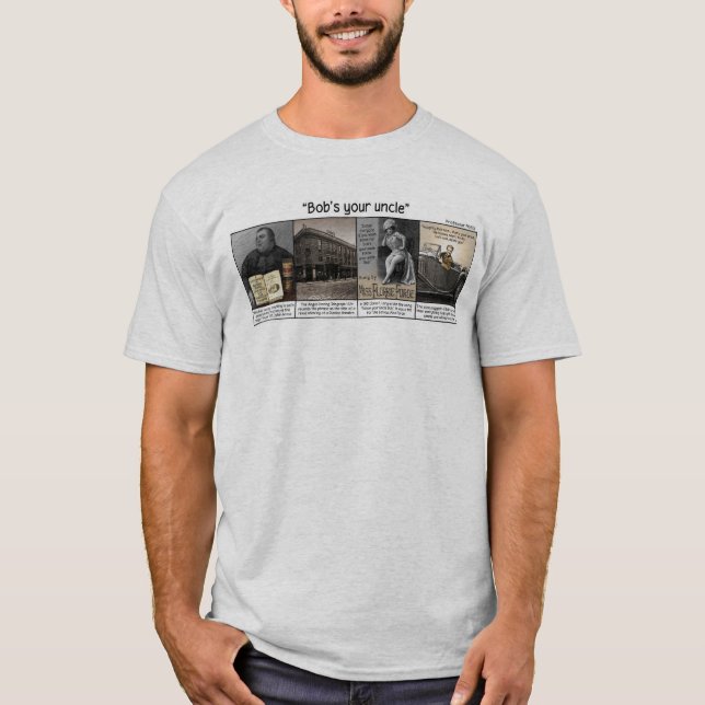 Bob är din farbror t shirt (Framsida)