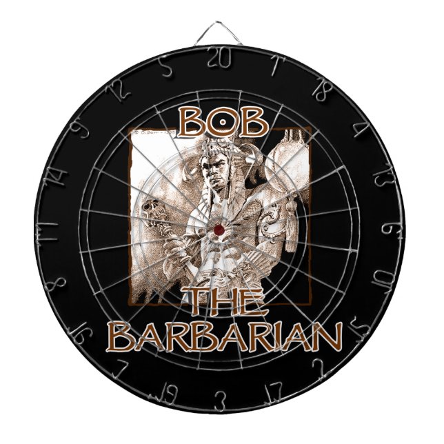 Bob, Barbarian Darttavla (Framsidan)