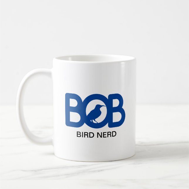 Bob Bird Nerd Kaffemugg (Vänster)