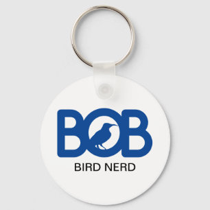 Bob Bird Nerd Nyckelring