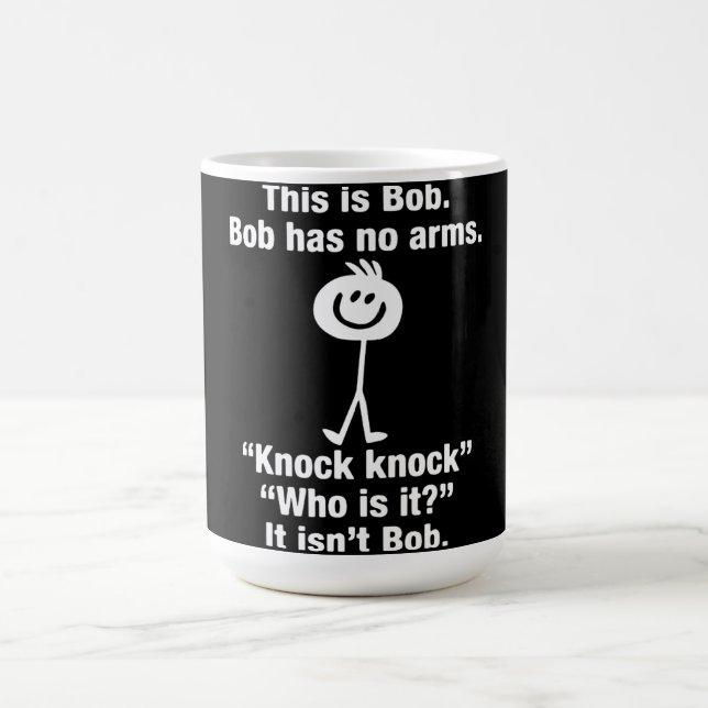 Bob Bob har ingen Arm Knock Kaffemugg (Center)