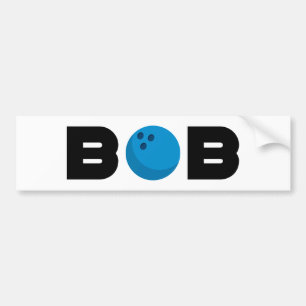 Bob bowling bildekal